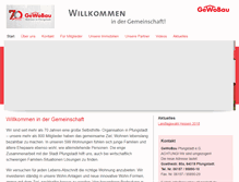 Tablet Screenshot of gewobau-pfungstadt.de